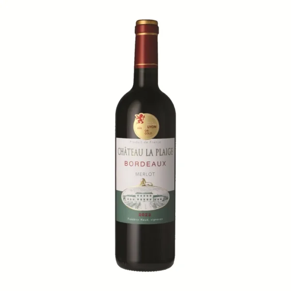 Château La Plaige Bordeaux Merlot