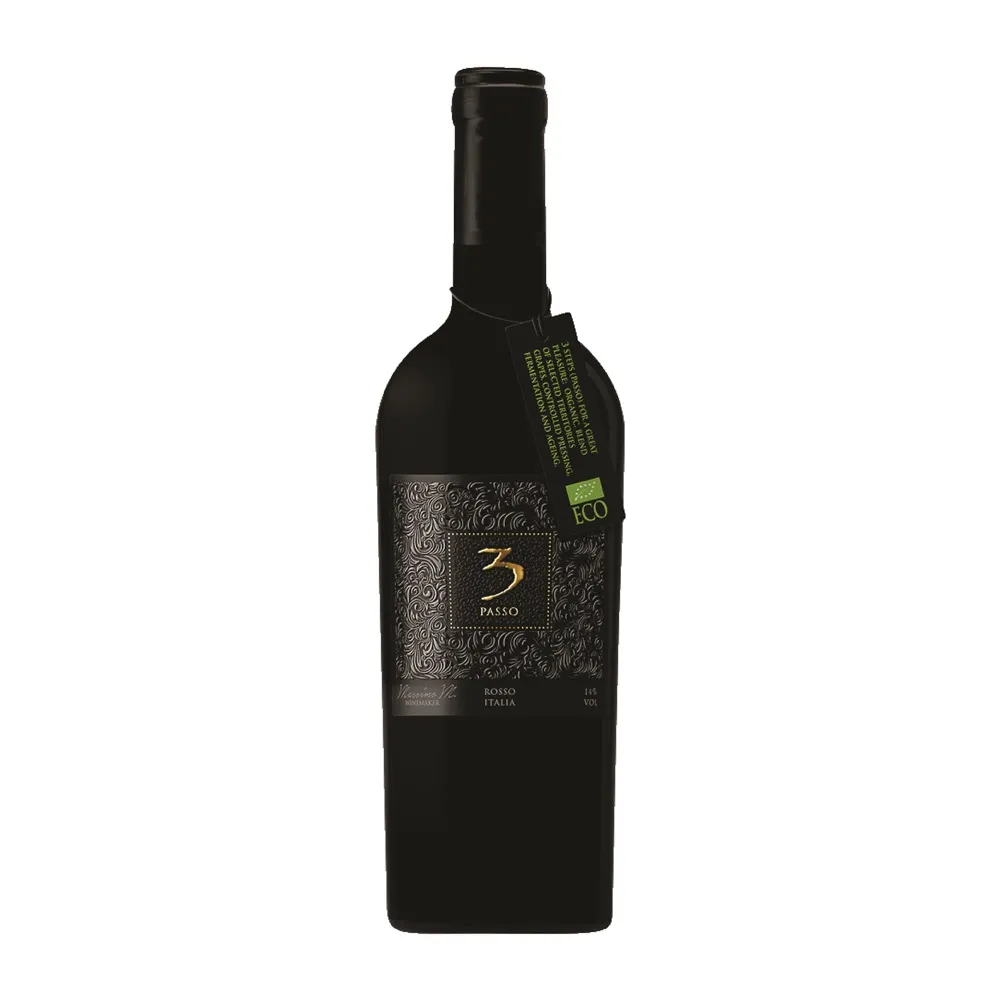 3 Passo Rosso Vino d'Italia Biologico